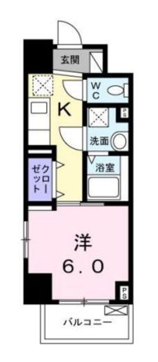 ロワン・セレスト 305 間取り図