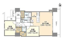 BLUE HARBOR TOWERみなとみらい (ブルーハーバータワーみなとみらい) 17階 間取り図