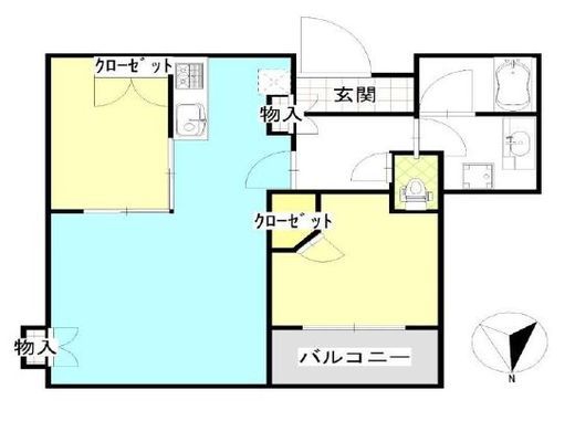 シティタワーズ豊洲ザ・ツイン サウスタワー 15階 間取り図