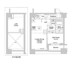 コンフォリア新川 902 間取り図