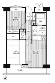 ステラメゾン武蔵小山 3階 間取り図