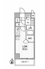 ALTERNA住吉 (オルタナ住吉) 804 間取り図