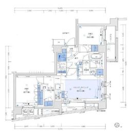 パークナード目黒カレン 4階 間取り図