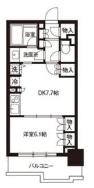 レジディア御茶ノ水 1103 間取り図