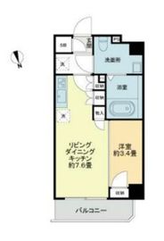 ライオンズフォーシア中野 505 間取り図