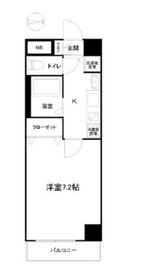 プレサンス新宿御苑前アルティメット 2階 間取り図