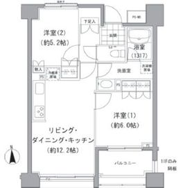 エーデル練馬 1008 間取り図