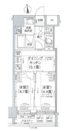 アイルプレミアム池袋ノルド 3階 間取り図