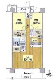 Be Cityキャナルウイング 13階 間取り図