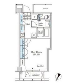 メルクマール京王笹塚レジデンス 1223 間取り図