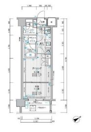 ミリアレジデンス東池袋 305 間取り図