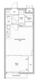 雑司ヶ谷プレイス 402 間取り図
