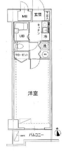 グランドメゾン三田 3階 間取り図