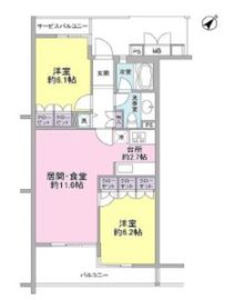 ホーフ横浜旭ヶ丘 302 間取り図