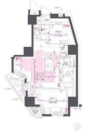 ZOOM渋谷笹塚Second 5階 間取り図
