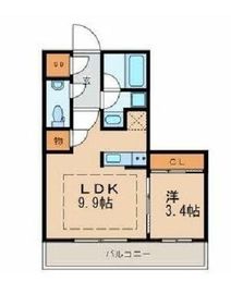王子飛鳥山ザ・ファーストタワー＆レジデンス 4階 間取り図