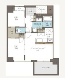セントラルガーデン 902 間取り図