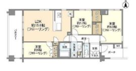ローレルコート笹塚 1階 間取り図