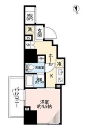 プレール・ドゥーク戸越銀座通り 14階 間取り図