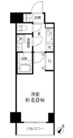 DeLCCS板橋South (デルックス板橋サウス) 803 間取り図
