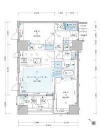 プレシス八丁堀リバーフロント 12階 間取り図