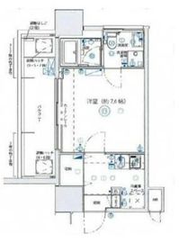 デュアレス麹町 5階 間取り図