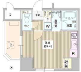 フェアステージ武蔵野 201 間取り図