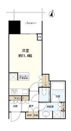 二子玉川ライズタワー 16階 間取り図