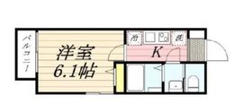 グランヒルレジデンス目黒大橋 2階 間取り図