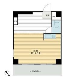 ライオンズプラザお茶の水 8階 間取り図