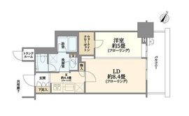 ブランズ横浜 4階 間取り図