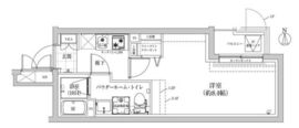 パティーナ中野 1階 間取り図