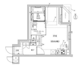 パティーナ中野 2階 間取り図