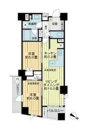 ザ・ライオンズ池袋 2階 間取り図