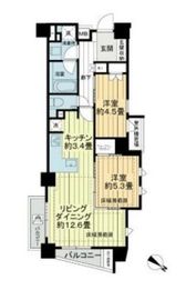 ザ・ライオンズ池袋 2階 間取り図