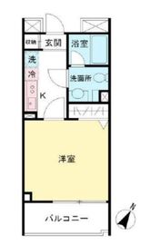 ヴィアラッティア笹塚 705 間取り図