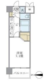 イーストコート芝 502 間取り図