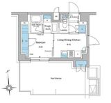 ルフォンプログレ中野坂上 601 間取り図