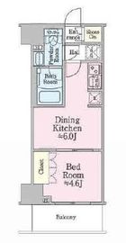 ONE ROOF RESIDENCE SHIN OKACHIMACHI (ワンルーフレジデンス新御徒町) 303 間取り図