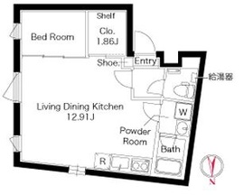 MAISON DE SHIBA 201 間取り図