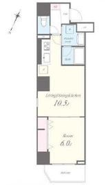 MEIN SCHLOSS亀戸 (マインシュロス亀戸) 602 間取り図
