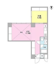 WELLTOWER (ウェルタワー) 806 間取り図