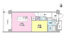 アンビエンテ経堂 411 間取り図
