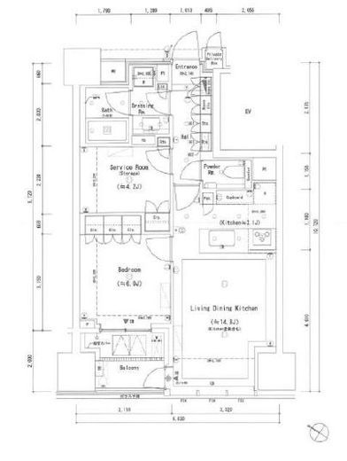 パークホームズ渋谷松濤 10階 間取り図