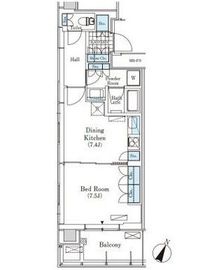 メルクマール京王笹塚レジデンス 1515 間取り図