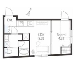 用賀レーベル 301 間取り図