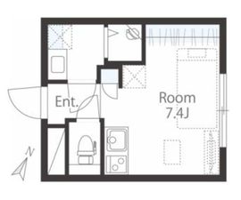 用賀レーベル 203 間取り図