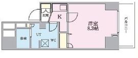 プレール・ドゥーク南千住 1304 間取り図