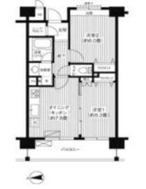 ピエス綱島 237 間取り図
