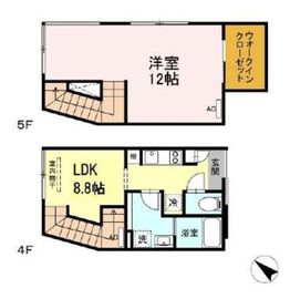 グランテージ西小山 404 間取り図